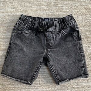 GAP Kids Charcoal Denim Shorts